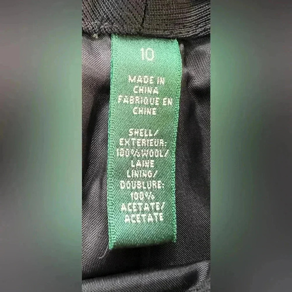 LAUREN RALPH LAUREN | ladies ADELLE dress pants. Size: 10 - Picture 12 of 14